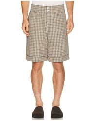 KROST - Plaid Short - Lyst