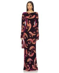 retroféte - Samtkleid Iona - Lyst