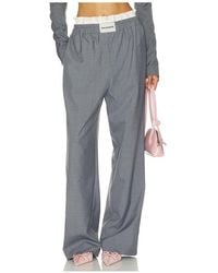 Milkwhite - Double Waistband Floral Pant - Lyst