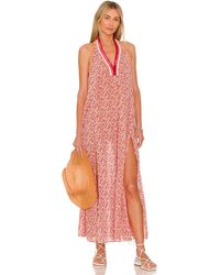 Damen Bekleidung Kleider Freizeitkleider und lange Kleider Poupette Baumwolle KLEID NAVA in Pink 