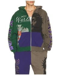 Born X Raised - Mashup Zip-Up Hoodie - Lyst