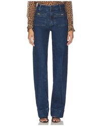 PAIGE - Sasha Wide Leg Jeans - Lyst