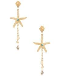 Ettika - Starfish Seeker Drop Earrings - Lyst