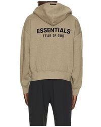Fear Of God - Classic Fit Fleece Zip Up Hoodie - Lyst