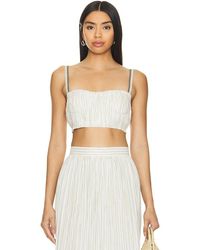 Alexis - TOP CROPPED NORA - Lyst