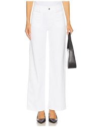 FRAME - Le Slim Palazzo Modernist Pocket Jeans En Color Blanco Talla (También En 24, 25, 26, 27, 28, 29, 30, 32, 33, 34) - Lyst