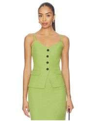 ALIGNE - Linen Mix Waistcoat - Lyst