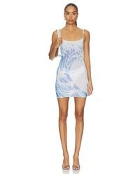 Leslie Amon - Surf Sequin Mini Dress - Lyst