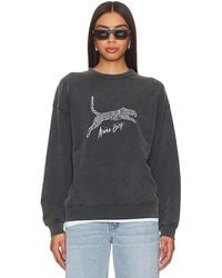 Anine Bing - Sudadera spencer spotted leopard - Lyst