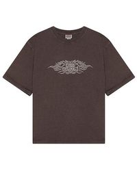 Guess - Camiseta Heavyweight En Color Marrón Talla En - Lyst
