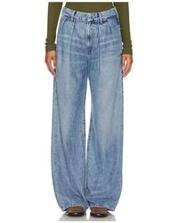 Citizens of Humanity - Petra Pleated Wide Leg Jeans - Lyst
