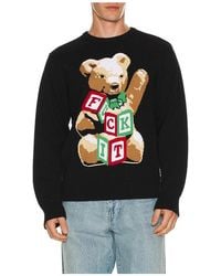 Huf - Gift Bear Intarsia Sweater - Lyst
