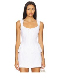 Elodie the Label - Gaia Linen Top - Lyst