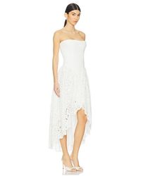 chinese dress ladies Weworewhat Strapless Lace Maxi Dress main image 1