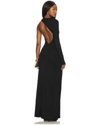 superdown - Vestido Largo Bethany En Color Negro Talla (También En M, S, Xs, Xxs) - Lyst