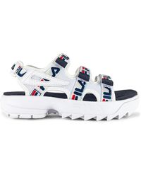 fila platform sandal