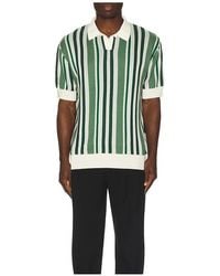 BOUND - Knit Polo en Green - Lyst