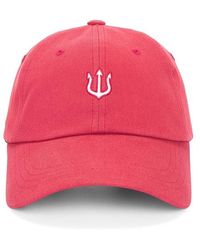 VERUTUM - Trident Symbol Logo Cap - Lyst