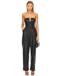 Susana Monaco - Jumpsuit Aus Lederimitat - Lyst