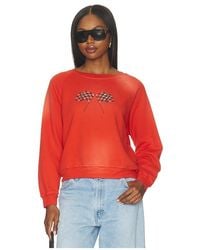 Daydreamer - Ready Set Go Shrunken Raglan Sweatshirt - Lyst