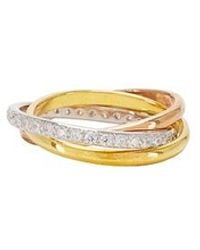 Shashi - Vera Pave Ring - Lyst