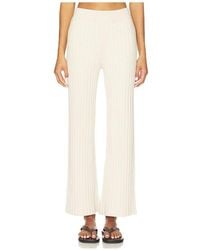 Lunya - Cozy Cotton Silk Ribbed Pant - Lyst