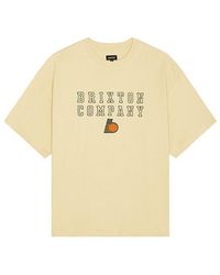 Brixton - Worldwide Heavy Weight Relaxed Tee - Lyst