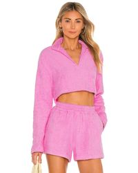 ATOIR The Nikko Crop Sweatshirt - Pink