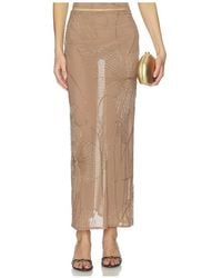 Nbd - Tanuja Maxi Skirt - Lyst