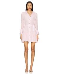 Karina Grimaldi - Daphne Solid Mini Dress - Lyst
