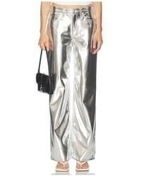 Rag & Bone - Logan Faux Leather Wide Leg Pant - Lyst