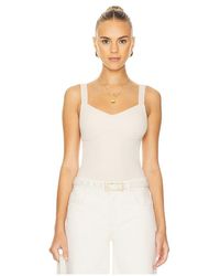 LNA - Iva Ribbed Tank Top - Lyst