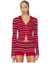 Frankie's Bikinis - Heritage Cloud Knit Hoodie - Lyst