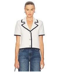 Veronica Beard - Chaqueta Stovall En Color Blanco Talla (También En M, S, Xs) - Lyst