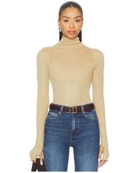 Free People - Top De Capas Close To Home En Color Bronce Talla (También En M, S, Xl, Xs) - Lyst