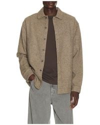 KROST - Eco Relaxed Chevron Shirt - Lyst