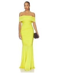 Norma Kamali - Sleeveless Cowl Neck Side Shirred Fishtail Gown - Lyst
