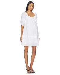 HATCH - The Lottie Secret Nursing Mini Dress - Lyst