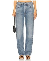Agolde - Fran Low Slung Easy Straight Jeans - Lyst