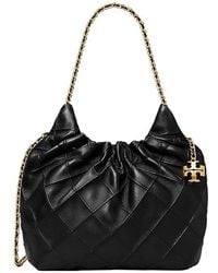Tory Burch - Fleming Mini Hobo Bag - Lyst