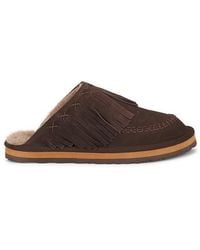 Free People - Fallon Fringe Mule - Lyst