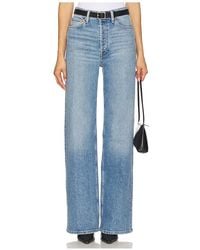 RE/DONE - 70S Ultra High Rise Wide Leg Jeans - Lyst