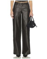 superdown - Ana Faux Leather Pant - Lyst