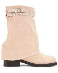 Free People - Scorpio Studded Foldover Boot - Lyst