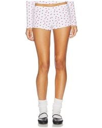 Frankie's Bikinis - Amora Cotton Short - Lyst