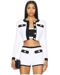 retroféte - Chaqueta Ainsley En Color Blanco Talla En - Lyst
