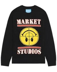 Market - Smiley Focus Sweater - Lyst