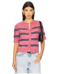 Samsøe & Samsøe - Sanoura Short Sleeve Cardigan - Lyst