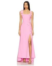 Elliatt - Vestido Largo Evanora En Talla En - Lyst