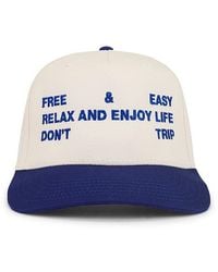 Free & Easy - Trifecta Two Tone 5 Panel Snapback Hat - Lyst